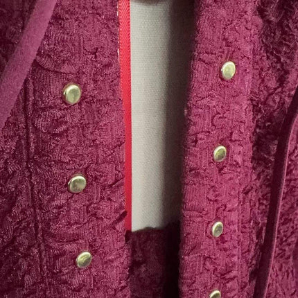 Women’s Patchwork Jacket & Pants Set Elegant 2 Piece Outfit 2026