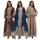 Luxury Rhinestone Embellished Dubai Abaya for Women | Elegant Islamic Dress