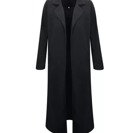Autumn Long Wool Coat for Women Casual Fashion Ladies Outerwear