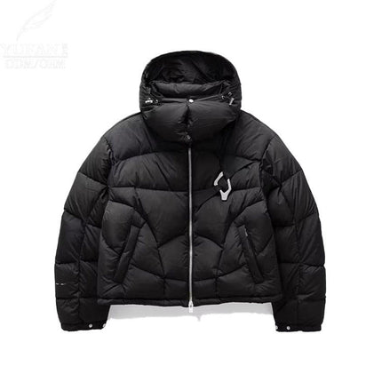 Men’s Winter Puffer Down Jacket Quilted Warm Insulated Hooded Coat