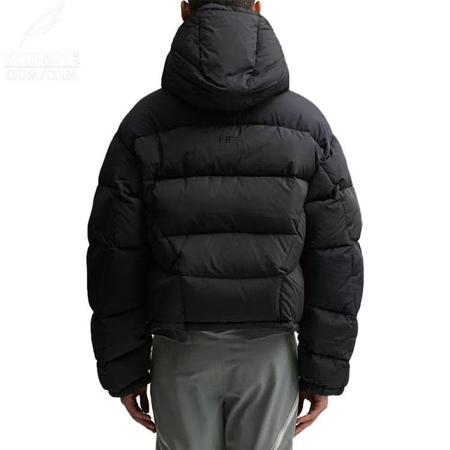 Men’s Winter Puffer Down Jacket Quilted Warm Insulated Hooded Coat