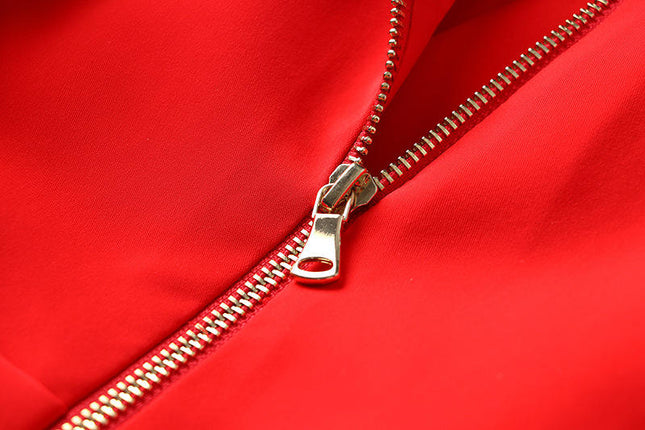 Women’s Double Breasted Office Blazer Dress with Belt Long Sleeve Elegant