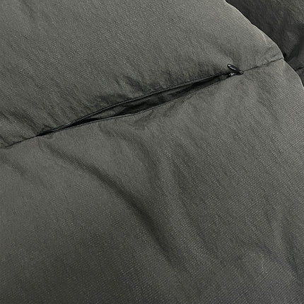 Men's Black Puffer Jacket 700 Fill Duck Down Hooded Winter Coat