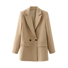 Business Formal Women’s Blazer Jacket | Office Wear Long Sleeve Suit Coat