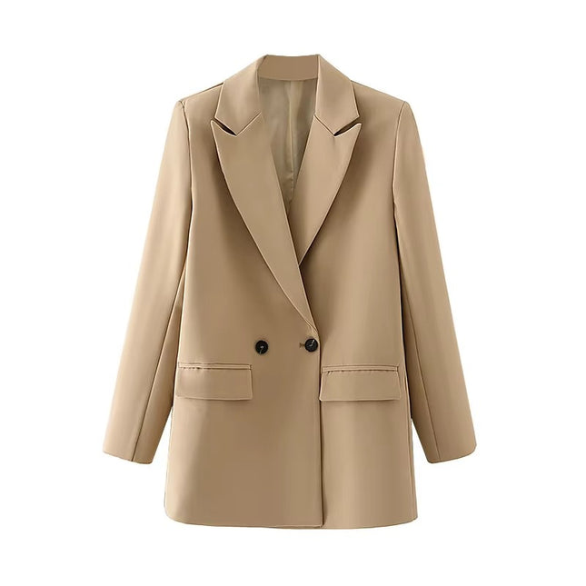 Business Formal Women’s Blazer Jacket | Office Wear Long Sleeve Suit Coat