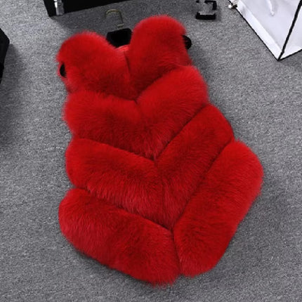 Women’s Faux Fur Vest Winter Waistcoat for Girls and Women | Warm & Stylish