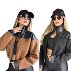 Autumn Winter Women’s Maternity Wool Silk Jacket Coat Slim Vintage Trendy Top