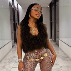 Women’s Backless V-Neck Tank Top | Breathable Stretch Casual Summer Vest