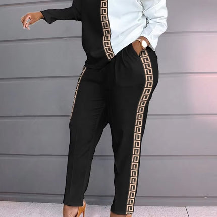 Women’s Cotton 2 Piece Jogger Set Long Sleeve Casual Lounge Outfit